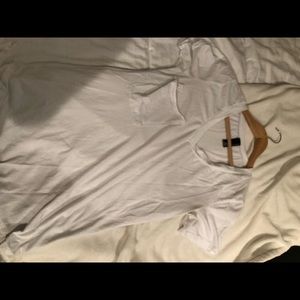 Bobi white short sleeve shirt